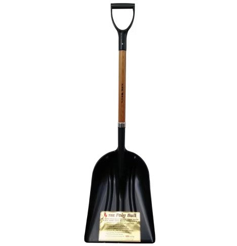 Bull Gater Poly Bull Grain Snow Scoop With Collar