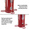 Squirrel-X X8 Squirrel-Resistant Bird Feeder with Spring-Loaded Perches - 2.5 lb